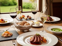 オーベルジュのフルコース