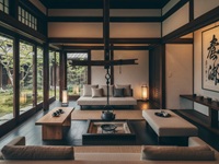 古民家ホテルの客室