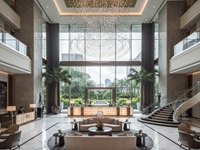 最高級ホテルのロビー